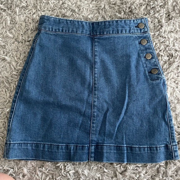 Jean Skirt (XS) - Picture 1 of 2
